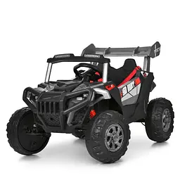 Дитячий електричний джип Bambi Racer 12V одномісний до 30 кг Сірий (DE-169-E-942)