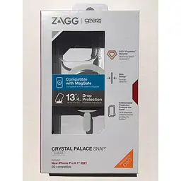 Протиударний чохол Gear4 Crystal Palace MagSafe для iPhone 13 Pro (6.1") Прозорий (702008887) - мініатюра 6