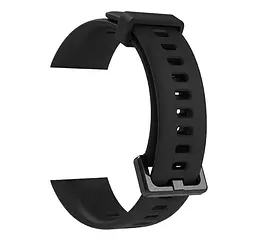 Силіконовий ремінець Primo для фітнес браслета Huawei Band 4 Black - мініатюра 2