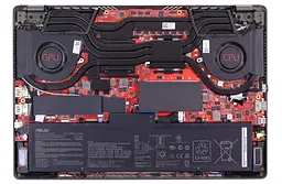 Вентилятор Asus кулер 12V для моделей ноутбука ROG Zephyrus G14 GA401IV, GA401II ver.1 (CPU Fan) 13NR03F0AP0101, 12V, 4pin - мініатюра 3