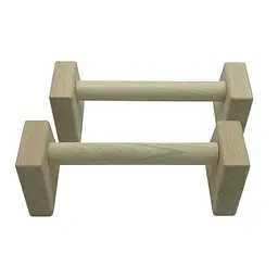 Паралетси, упори для віджимання дерев'яні Wood Gym Push Up NE-WD-40 з бука 40 см 2 шт - мініатюра 4
