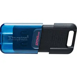 Флеш-накопичувач Kingston DT80M 128 ГБ 256 МБ/с USB-C 3.2