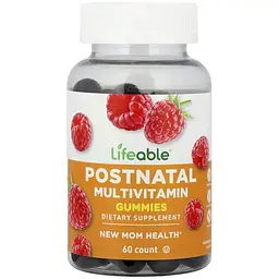 Постнатальний комплекс Lifeable Postnatal 60 жувальних цукерок