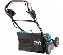 Газонокосарка акумуляторна самохідна Makita DLM462Z (46 см, 20-75 мм, 60 л, BL, LXT, без акумуляторів та зарядного пристрою) - мініатюра 4