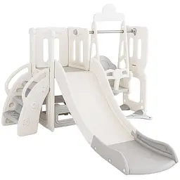 Дитячий ігровий комплекс Mealux Elsa White / Grey (KD-B012 White / Grey)
