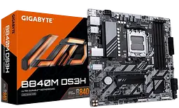 Материнська плата Gigabyte B840M DS3H Socket AM5 (B840M DS3H)