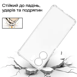 Чохол до мобільного телефона BeCover Anti-Shock Oppo A5x 4G/5G Clear (713814) - мініатюра 4