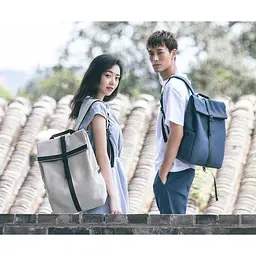 Рюкзак Xiaomi RunMi 90 GRINDER Oxford Backpack Dark Blue (темно синий) - мініатюра 8