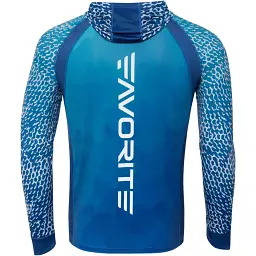 Джерсі Favorite Hooded Jersey Saltwater XXXL Sun protect Marine - мініатюра 3