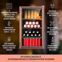 Холодильник для напоїв Klarstein Beersafe XXL (10041893) - мініатюра 3