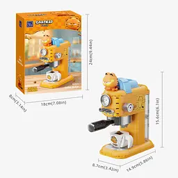 Конструктор Pantasy Garfield -Fantastic Machines - Кавоварка (86812) - мініатюра 4