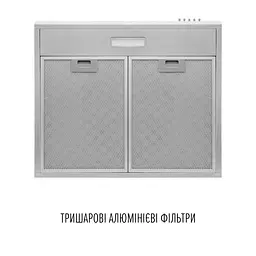 Витяжка плоска Perfelli PL 6124 I LED - мініатюра 6
