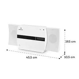 Стереосистема Auna V-20 DAB BT NFC CD MP3 USB (10031467) - мініатюра 7