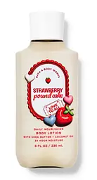 Парфюмерный лосьон для тела Bath & Body Works Strawberry pound cake 236мл