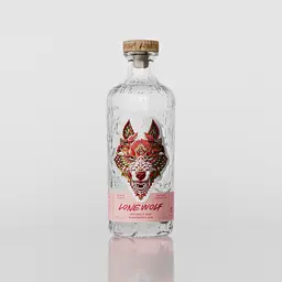 Джин BrewDog LoneWolf Raspberry & Bramble Gin 38% 0.7 л - мініатюра 3