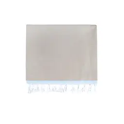Рушник Barine Pestemal - Basak 95x165 Beige-Mint бежевий-ментоловий - мініатюра 2