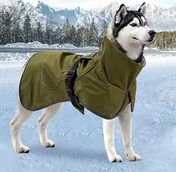 Куртка-дощовик для собак Derby Army Green