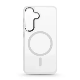 Чехол ArmorStandart Unit MagSafe для Samsung S25 Matte Clear Silver
