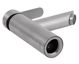 Змішувач для умивальника Brinex Pure 001F Nickel BRIPUR001FNKL - мініатюра 2
