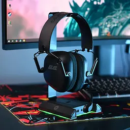 Ігрова гарнітура 2E GAMING HG365 BT/WL Black (2E-HG365BK-WL) - мініатюра 12