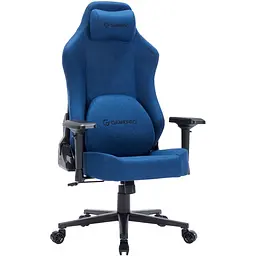Ігрове крісло GamePro Size L Fabric Dark Blue (FGC750DB) - мініатюра 2