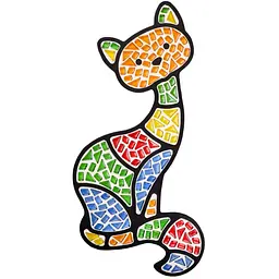 Скляна мозаїка Mosaaro Кіт (MA3002) - мініатюра 2