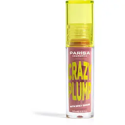 Блиск- плампер для губ Parisa Lipgloss Crazy Plump відтінок №105 Teddy nude  - мініатюра 3