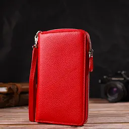 Жіночий шкіряний гаманець Canpellini 17х10,5х2 см acs0025552 - мініатюра 6