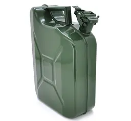 Каністра для палива металева вертикальна Voltronic Good Quality 10 л - мініатюра 2