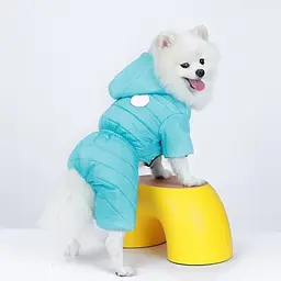 Комбінезон для собак та котів EcoToys Sky Blue S блакитний A: 24 см B: 32 см C: 28 см 6990 - мініатюра 5