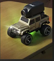 Міні FPV машинка на радіокеруванні KFPLAN KF32 1:64 4WD з Wi-Fi камерою (Коричневий) - мініатюра 8