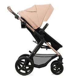 Універсальна коляска 3 в 1 Kinderkraft Moov 2 Sand Beige (KSMOOV02BEGEV00) - мініатюра 2