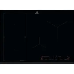 Варильна поверхня індукційна Electrolux 71 см розширена зона датчик кипіння Fry sensor Hob2Hood чорний