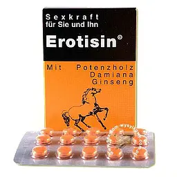 Таблетки Erotisin 30 таблеток - мініатюра 2