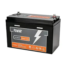 Акумуляторна батарея LiFePO4 PowMr POW-100AH-12.8V BMS 12В 100Ач - мініатюра 2