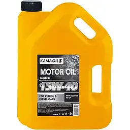Олива моторна Kama Oil Супер 15W40, 5 л (48626)