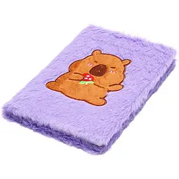 Блокнот А5 ZiBi Capybara 5 Kids Line плюшевий клітинка 80 аркушів (ZB.700019) - мініатюра 8