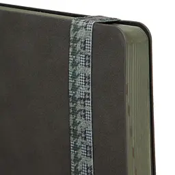 Щоденник-діловий записник А5 Leo Planner Polo 2026 м'який графітовий 368 сторінок (252694) - мініатюра 3