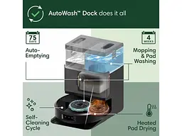 Робот пилосос iRobot Roomba Combo 505+ AutoWash dock Black (N185040) - мініатюра 7