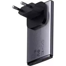 Мережевий зарядний пристрій Baseus GaN5 Pro Ultra-Slim 65W + Cable (CCGP150113) [98872] - мініатюра 4