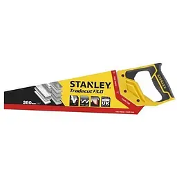 Ножівка по дереву Stanley Tradecut L= 380 мм 11 зубів/1" (STHT20349-1) - мініатюра 2