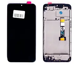 Дисплей Oppo A12/A12s чорний (чорний шлейф) + рамка
