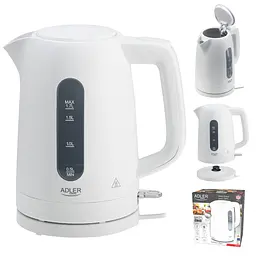 Електрочайник Adler AD 1379 white - мініатюра 6