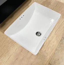 Умивальник VBI Mallare M врізний 60x41 см white VBI-018054 - мініатюра 3