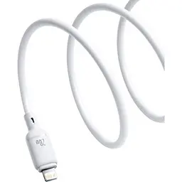 Кабель Baseus Silky Series USB-C to Lightning 20W 1m White (P10377700213-00) [155531] - мініатюра 3