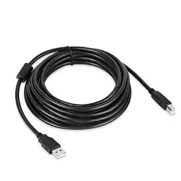 Кабель для принтера ColorWay USB 2.0 AM/BM 3.0m black (CW-CBUB073-BK) - мініатюра 4