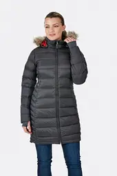 Пуховик Rab Deep Cover Parka wmns 8 Темно-сірий
