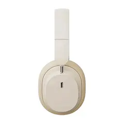 Бездротові накладні навушники Baseus Bowie D05 Wireless Headphones Creamy-white (NGTD020202) - мініатюра 5