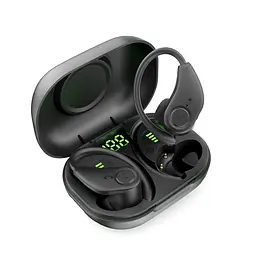 Бездротові Bluetooth навушники Bluedio S6 V2 із зарядним чохлом чорні - мініатюра 4