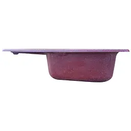 Мийка кухонна Valetti Art Aria 10L прямокутна композитна 640х440 мм червона - мініатюра 6